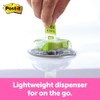 3M Post-it banderitas verdes con dispensador de escritorio, 1 pza