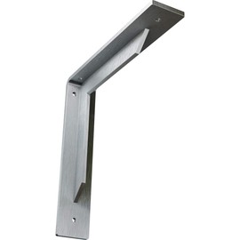 Ekena Millwork BKTMST Steel Bracket Stockport, 2"W x 10"D x 10"H, Unfinished