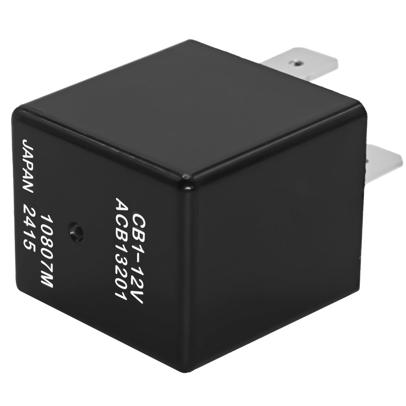 (Pack of 2) CB1-12V ACB13201 Relay– 40A 12VDC 5-Pin Mini-ISO