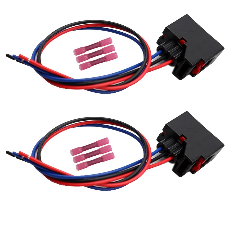 LIZAPUS 2pcs 3-Way Stop/Brake Lights Connector Compatible with Ram 2500