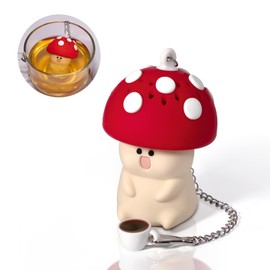 Mushroom Tea Infuser Loose Leaf Tea Strainer Cute Kitchen Accessories