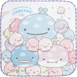 San-X CM53001 Jinbesan Mini Towel H9.8 x W9.8 inches (250 x 250 mm)