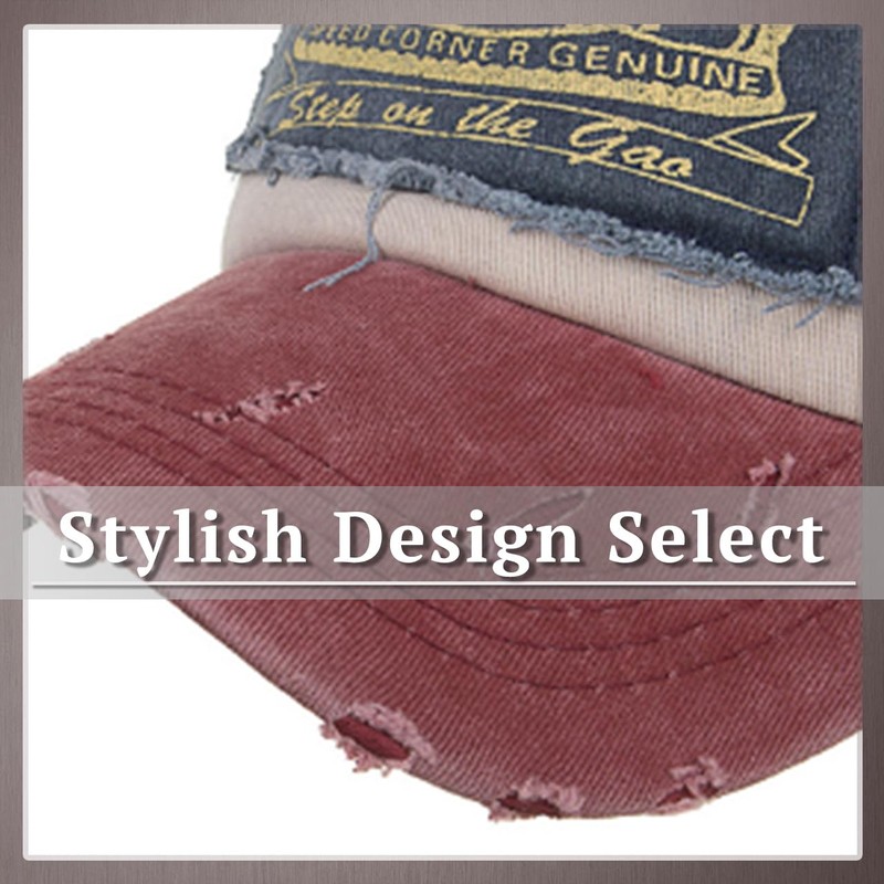 One Limitation CP281 Embroidered Distressed Casual Cap, Hat, Outdoor, Fashionable,