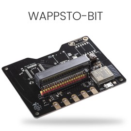sb components Wappsto:bit Basic micro:bit Extension for STEM learning ESP32-WROOM-32E, Wi-Fi and Bluetooth Module with Built in Antenna and Quectel L86 GPS Module