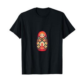 Matryoshka Russian Nesting Doll Russia T-Shirt