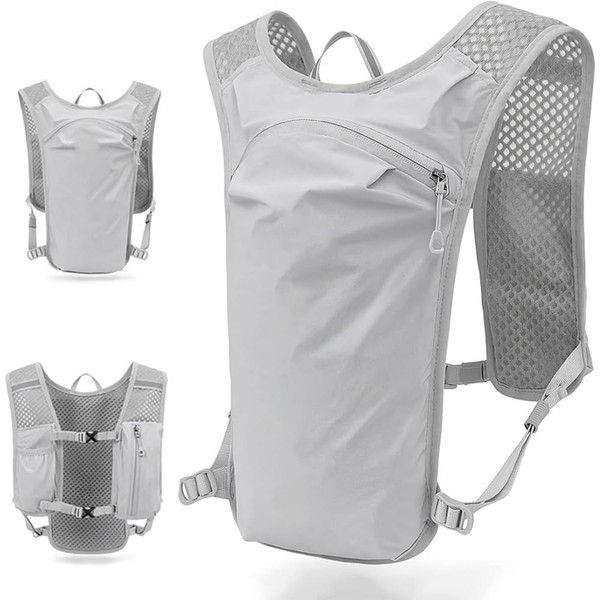 Lightweight Running Hydration Vest Backpack with 1.5L Water Bladder, Trail