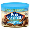 Blue Diamond Almonds, Lightly Salted, Low Sodium, 6 Ounce