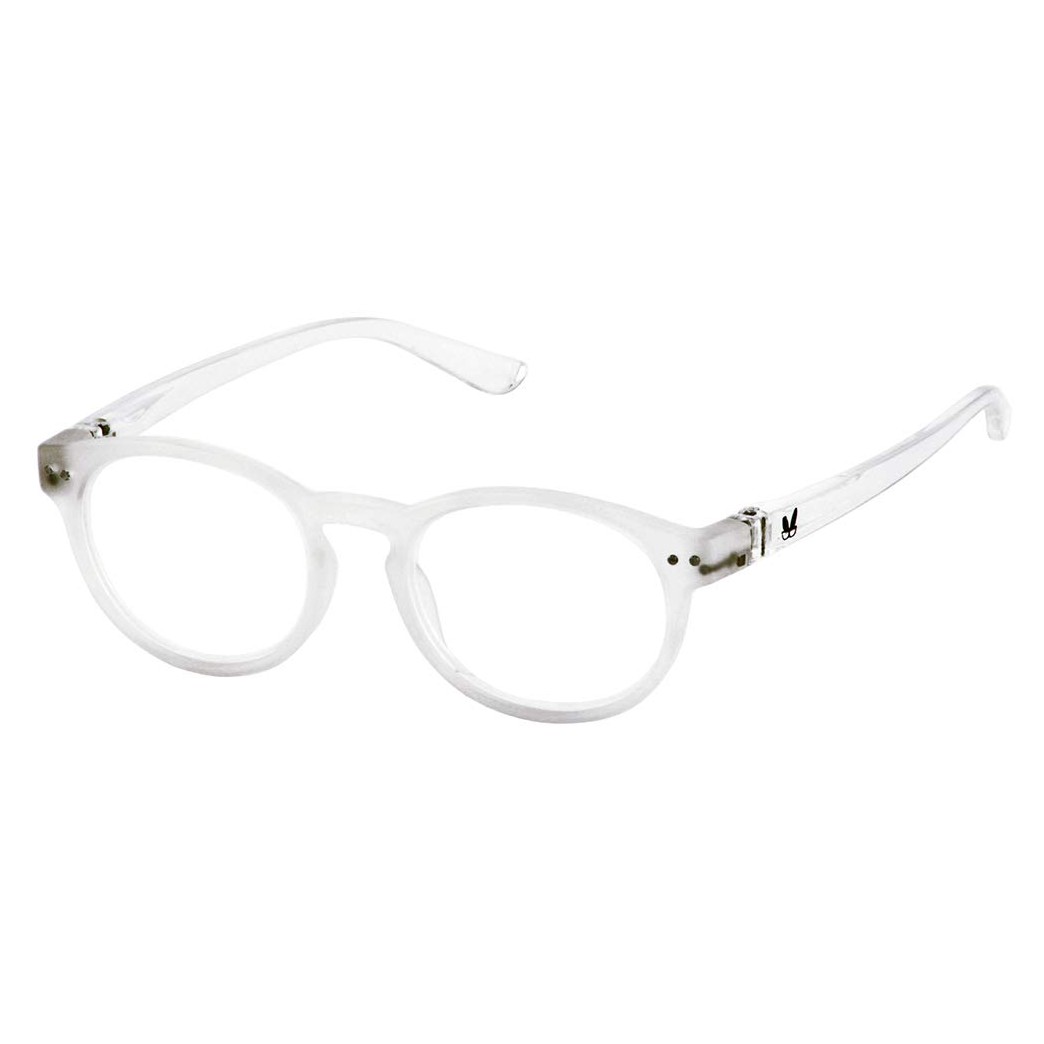 Bunny Eyez Harriet Wearable, Tilt-able, Flip-able Women's Reading Glasses (Crystal, 3.00)