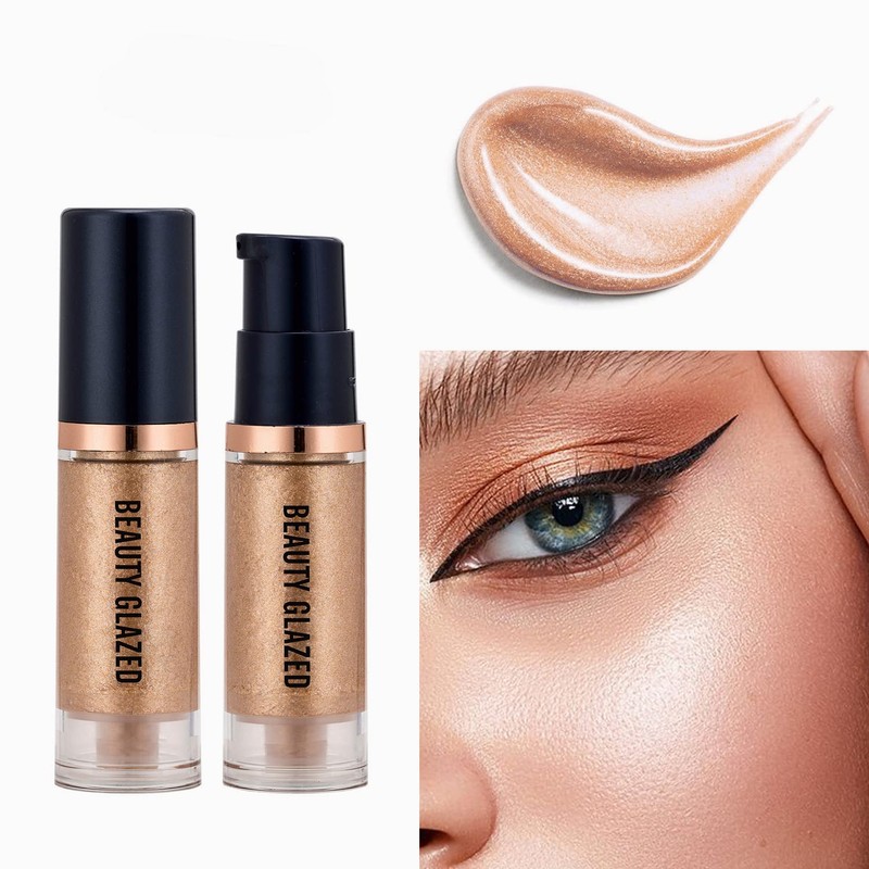 MYUANGO Liquid Highlighter Liquid Illuminator Non Stick Face Brightens &