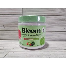 Bloom Greens & Superfoods Powder Strawberry Kiwi 30 Servings 6.39 oz Exp 6/2026