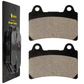 Caltric Rear Brake Pads for Yamaha XV1700 Road Star 1700 2004 2005 2007 2008 2009