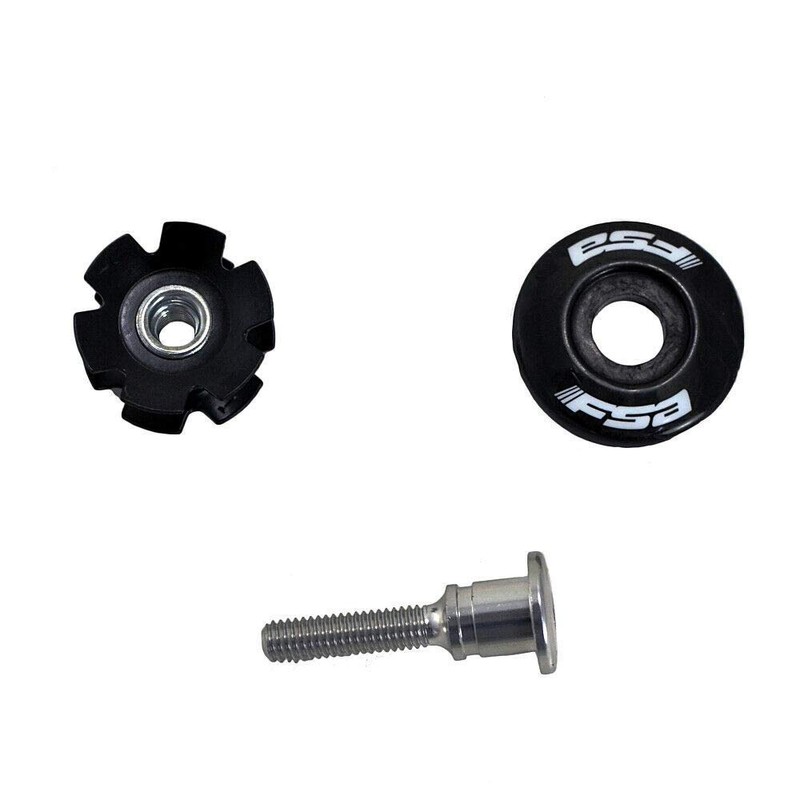 FSA TH-875C-1 Headset Carbon Top Cap and Star Nut, XTE1883