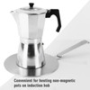 9.45inch Stainless Steel Induction Adapter Plate Heat Diffuser for Induction