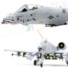 NUOTIE 1/100 A-10 Attack Pre-Build Diecast Metal Aircraft Model Kits