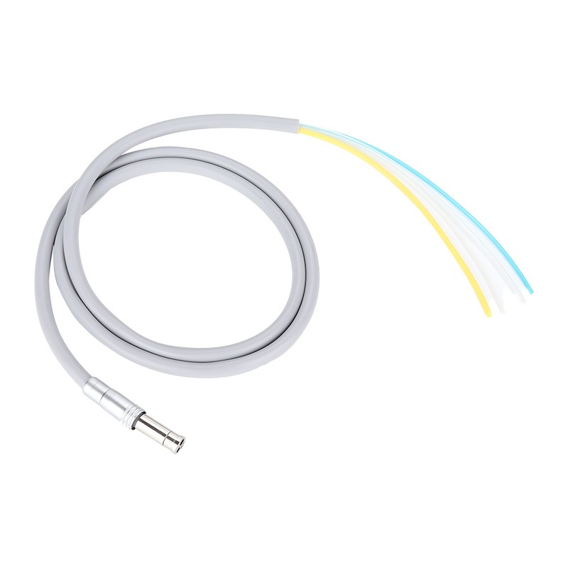 4 Holes Handpiece Hose Tube with Connector Dental High Speed