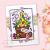 Woodware Francoise Collection-Flower Pot Gnome-Clear Stamp, A6