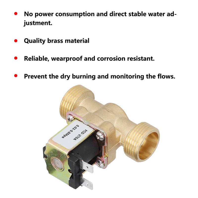 Electric Solenoid Magnetic Valve Energy Saving Stable Reliable Wearproof Accurate