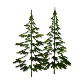 Sizzix Thinlits Die Set 660978, Woodlands by Tim Holtz, 2 Pack