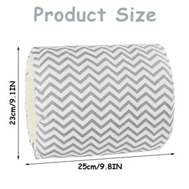 Aolso Cozy Cradle Arm Pillow, Breastfeeding Arm Pillow, Baby Breastfeeding Nursing Pillow, Baby Nursing Head Support Pillow, Breastfeeding and Bottle Feeding Head Support Pillow (Gray Stripes)