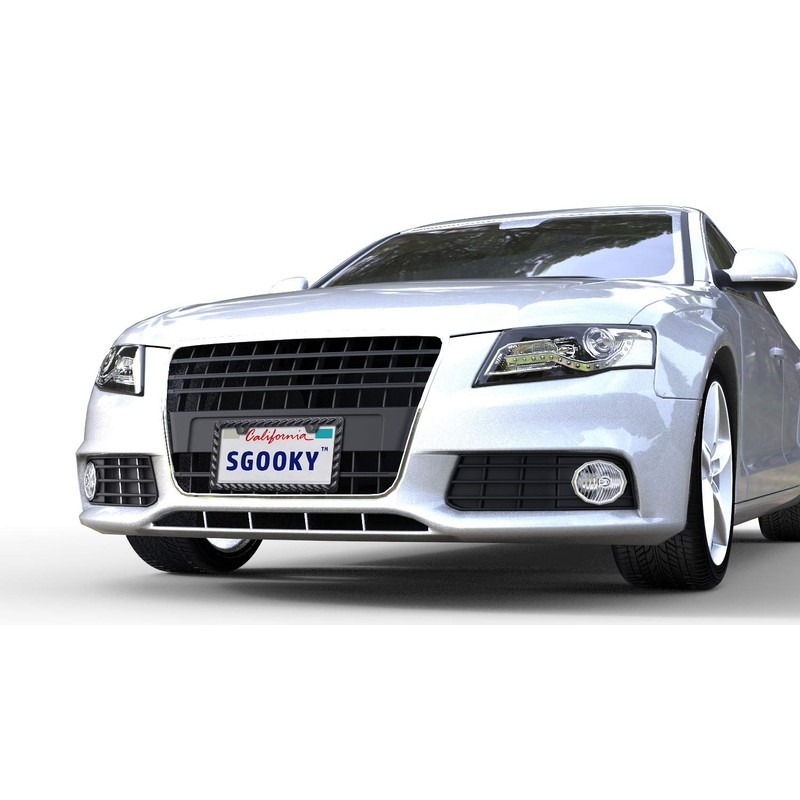 Sgooky 3D License Plate Frame Lasso Pattern License Plate Holder