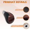 VKGUG Black Walnut Wood Gear Shift Knob Shifter Compatible with