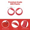 SQQP Front Light Headlight Cover, Angry Bird Style Bezels Trim