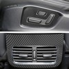 YAMUDA Compatible with Decorative Interior Protection Carbon Fiber Sticker for