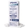 Aquatabs 49mg Water Purification Tablets (50 Pack). Water Filtration System