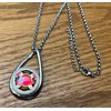 Interchangeable 18-20mm Snap Jewelry Infinity Pendant & Rolo Stainless Chain