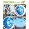 Paint Mixer for Drill, Paint Stirring Drill Attachment for 1-5