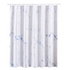 YOSTEV Marble Bathroom Shower Curtain,Blue and White Fabric Shower Curtain
