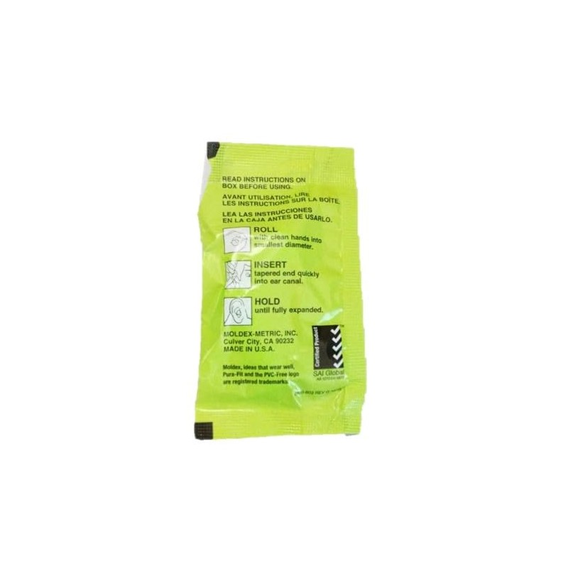 MOLDEX Earplugs Pack of 50 Pairs PuraFit PuraFit [Genuine MOLDEX