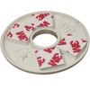Snap On Escutcheon Plate JJHXSM 2PCS 22x80mm Pipe Hole Air