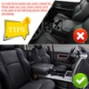 for RAM 2009-2018 Center Console Cover Anti-Scratch Waterproof Leather Armrest