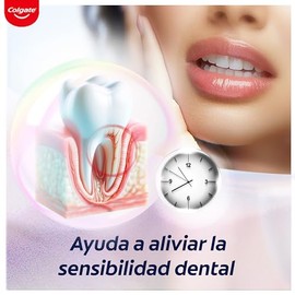 Colgate Pasta Dental para Dientes Sensibles Sensitive Pro Alivio Original 100 g. Fórmula con Pro Argin que Ayuda a Crear un Escudo Protector en los Di