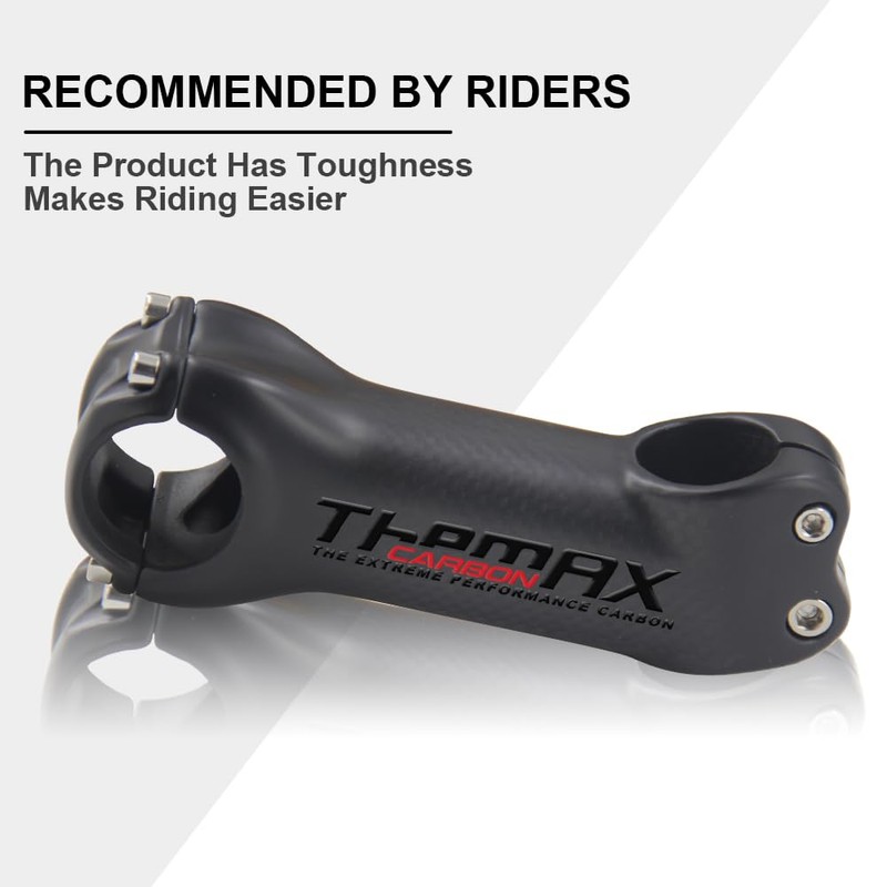 Alfa Pasca MTB Stem 31.8 Bicycle Stem Carbon 3K Matt