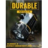 Durapower Boat Spotlight Flashlight, 3000LM IP67 Waterproof Super Bright Rechargeable