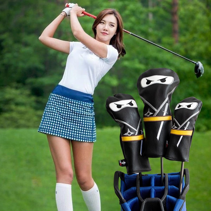 Golf Club Head Covers Ninja Golf Wood Covers Set Golf
