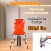Mustrod EMS Stair Chair, Aluminum Foldable Lightweight Elderly Stair Lifter,