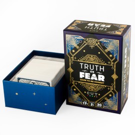 Cut Games Truth or Fear: Dare to be Honest 274 question Cards + 50 Dare Cards - Best Adult Card Game for Parties and Game Night - Ages 17+