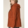 Lock and Love LL WJC643 Womens Pop of Color Parka