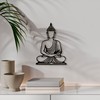 keluly Metal decoration. Floating wall sculpture, with shadows, made of