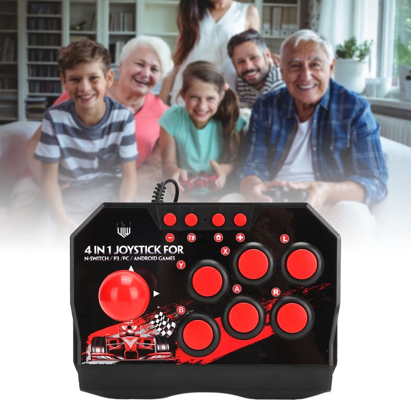 Tbest Jostick,DIY Stick Joystick Accesorios para Juegos de Pc Fight