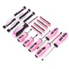 FASTPRO Pink Tool Set, 220-Piece Lady's Home Repairing Tool Kit