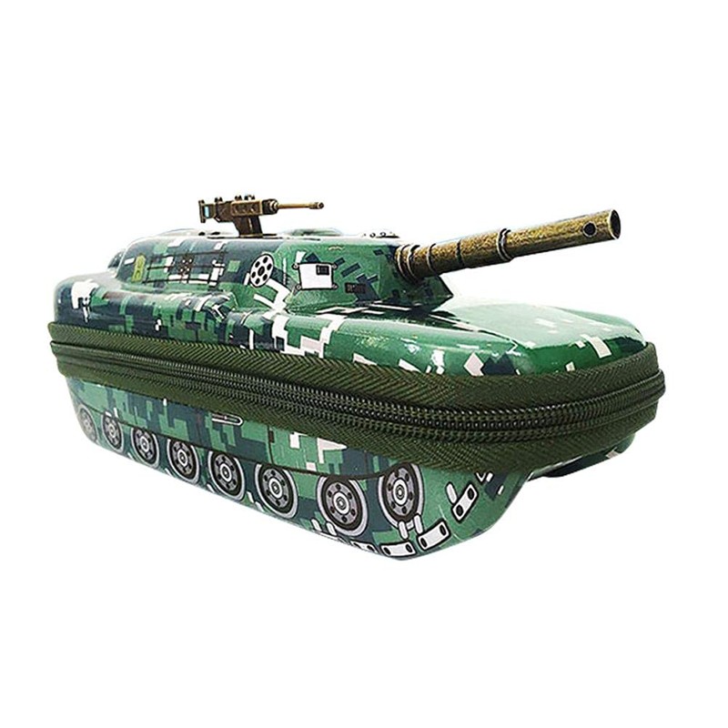 CeFurisy Pencil Case - Creative Pencil Case Bag Tank Shape