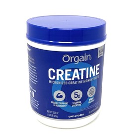Orgain 5g Micronized Creatine Monohydrate, Unflavored, 1.48lbs