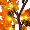 2 Pack 24 Inch Fall Decor Maple Tree - 2FT