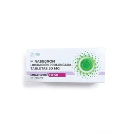 Mirabegron 50mg Er 30 Tabletas