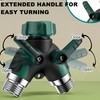 2-Way Y Splitter with Shut-off Valves Gardena Hose Accessories for