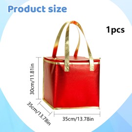 Large 36.8 Litre Foldable Cooler Bag - Thermal Bag & Shopping Bag, Holds up to 20 kg, Perfect for Insulated and Picnic Bags, Ideal for Outdoor Travel and Shopping, Versatile and Space Saving